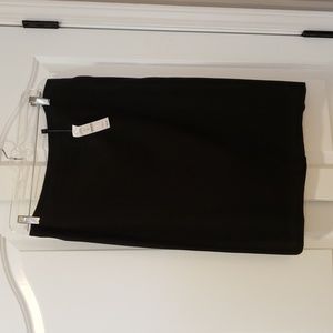 White House Black Market black skirt 26 length back zipper